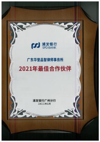 2021年最佳合作伙伴